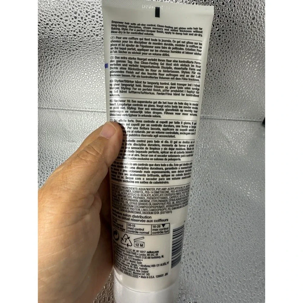 REDKEN 16 HARDWEAR‎ SUPER STRONG SCULPTING GEL 8.5 oz